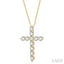 Cross Diamond Fashion Pendant