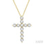 Cross Diamond Fashion Pendant