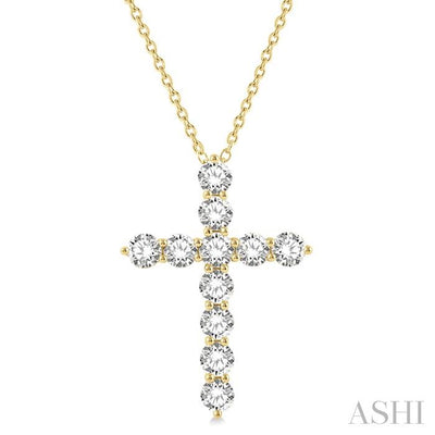 Cross Diamond Fashion Pendant