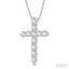 Cross Diamond Fashion Pendant