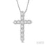 Cross Diamond Fashion Pendant
