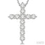 Cross Diamond Fashion Pendant