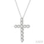 Cross Diamond Fashion Pendant