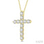 Cross Diamond Fashion Pendant