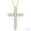 Cross Diamond Fashion Pendant