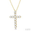 Cross Diamond Fashion Pendant