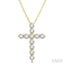 Cross Diamond Fashion Pendant