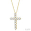 Cross Diamond Fashion Pendant