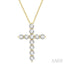 Cross Diamond Fashion Pendant