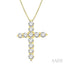 Cross Diamond Fashion Pendant