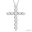 Cross Diamond Fashion Pendant