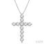 Cross Diamond Fashion Pendant