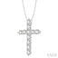 Cross Diamond Fashion Pendant