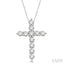 Cross Diamond Fashion Pendant