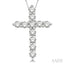 Cross Diamond Fashion Pendant