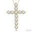 Cross Diamond Fashion Pendant