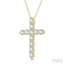 Cross Diamond Fashion Pendant