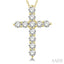 Cross Diamond Fashion Pendant