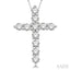 Cross Diamond Fashion Pendant
