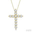 Cross Diamond Fashion Pendant