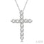 Cross Diamond Fashion Pendant