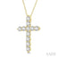 Cross Diamond Fashion Pendant