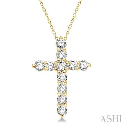 Cross Diamond Fashion Pendant