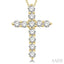 Cross Diamond Fashion Pendant