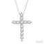 Cross Diamond Fashion Pendant