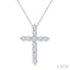 Cross Diamond Fashion Pendant