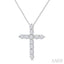 Cross Diamond Fashion Pendant