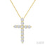 Cross Diamond Fashion Pendant