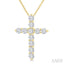 Cross Diamond Fashion Pendant