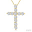 Cross Diamond Fashion Pendant