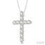 Cross Diamond Fashion Pendant