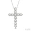 Cross Diamond Fashion Pendant
