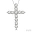 Cross Diamond Fashion Pendant