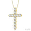Cross Diamond Fashion Pendant