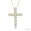 Cross Diamond Fashion Pendant