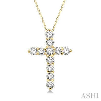 Cross Diamond Fashion Pendant