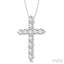 Cross Diamond Fashion Pendant
