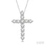 Cross Diamond Fashion Pendant