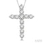 Cross Diamond Fashion Pendant