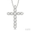 Cross Diamond Fashion Pendant