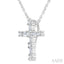 Cross Diamond Fashion Pendant