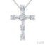 Cross Diamond Fashion Pendant