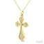 Cross Diamond Fashion Pendant