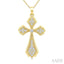 Cross Diamond Fashion Pendant