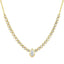 Diamond Bezel Necklace