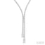 Diamond Lariat Y Necklace